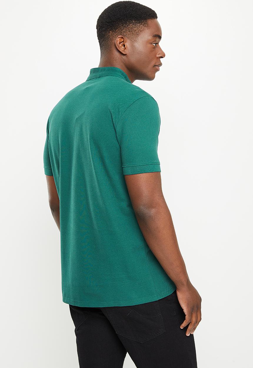 Hi-Tec - Men's basic heritage polo - deep teal