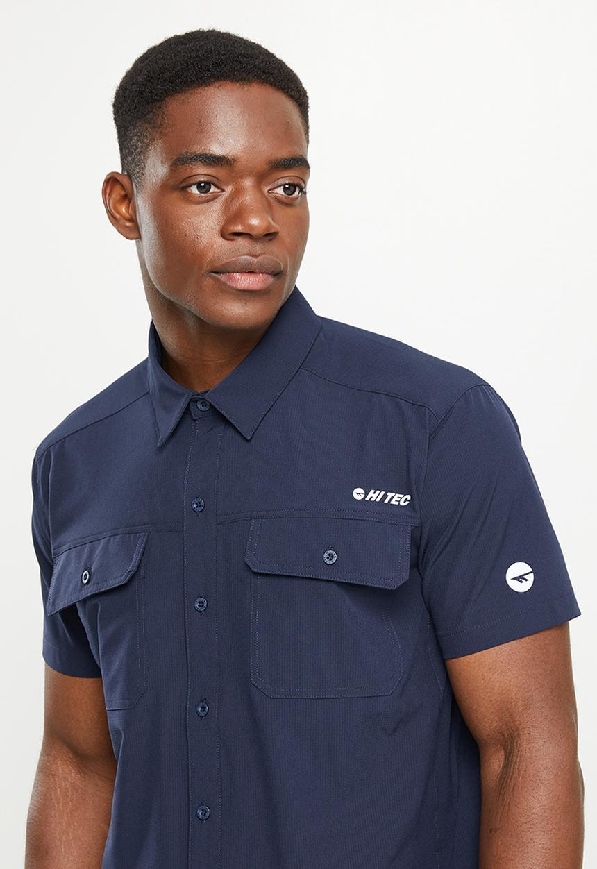 Hi-Tec - Tech short sleeve shirt - navy