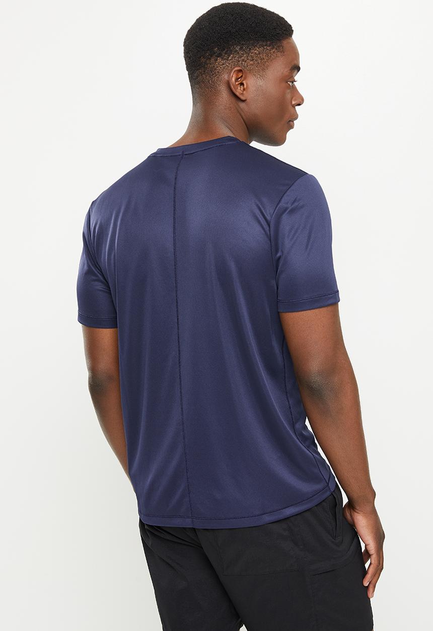 ASICS - Fujitrail logo short sleeve top - midnight