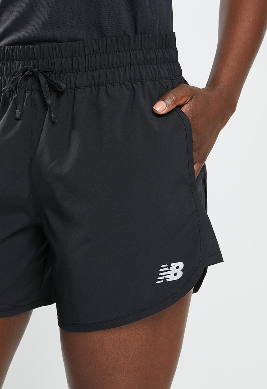 New Balance  - Core run 5in short - black