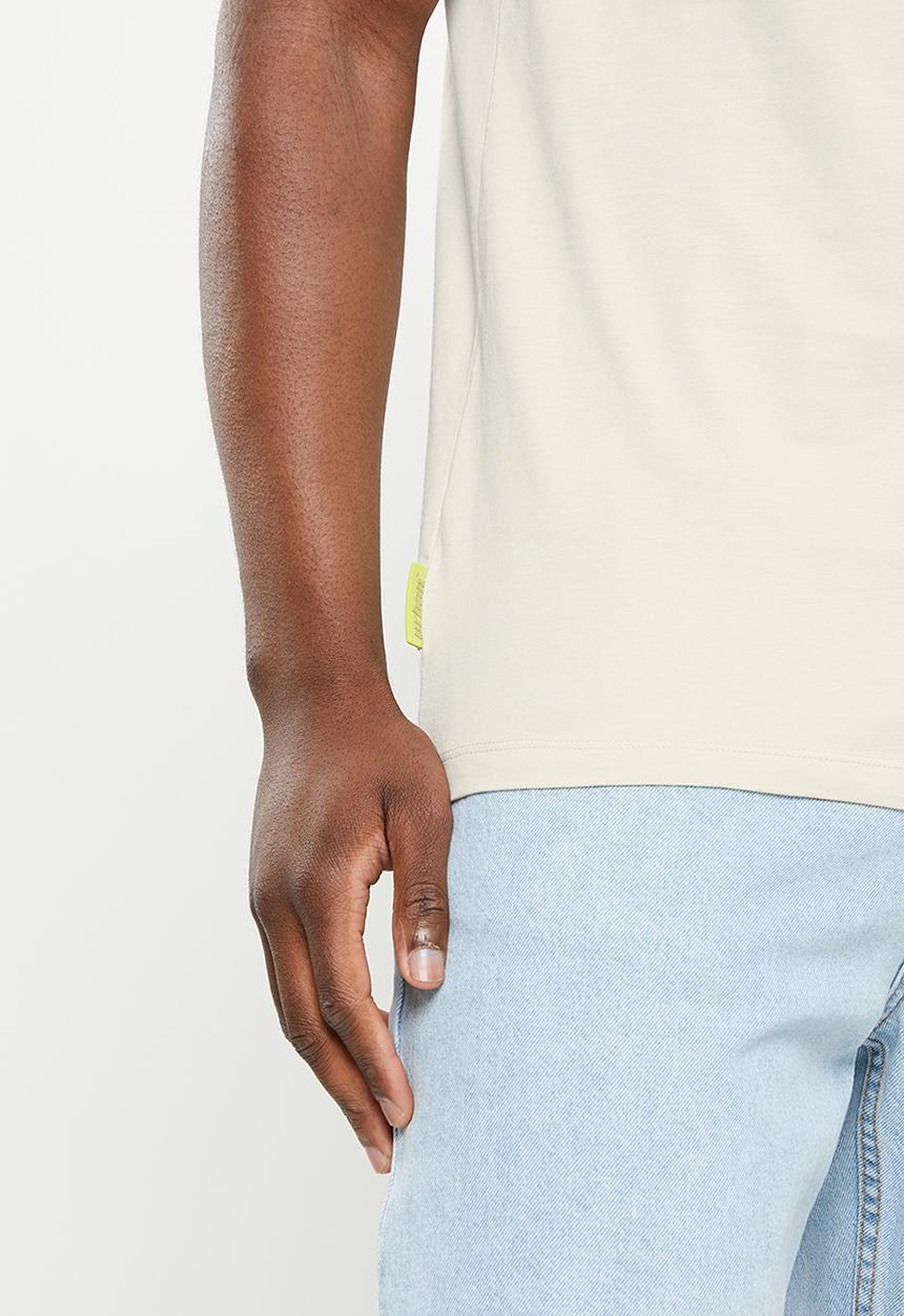 urban° - Urban front printed tee - fatigue