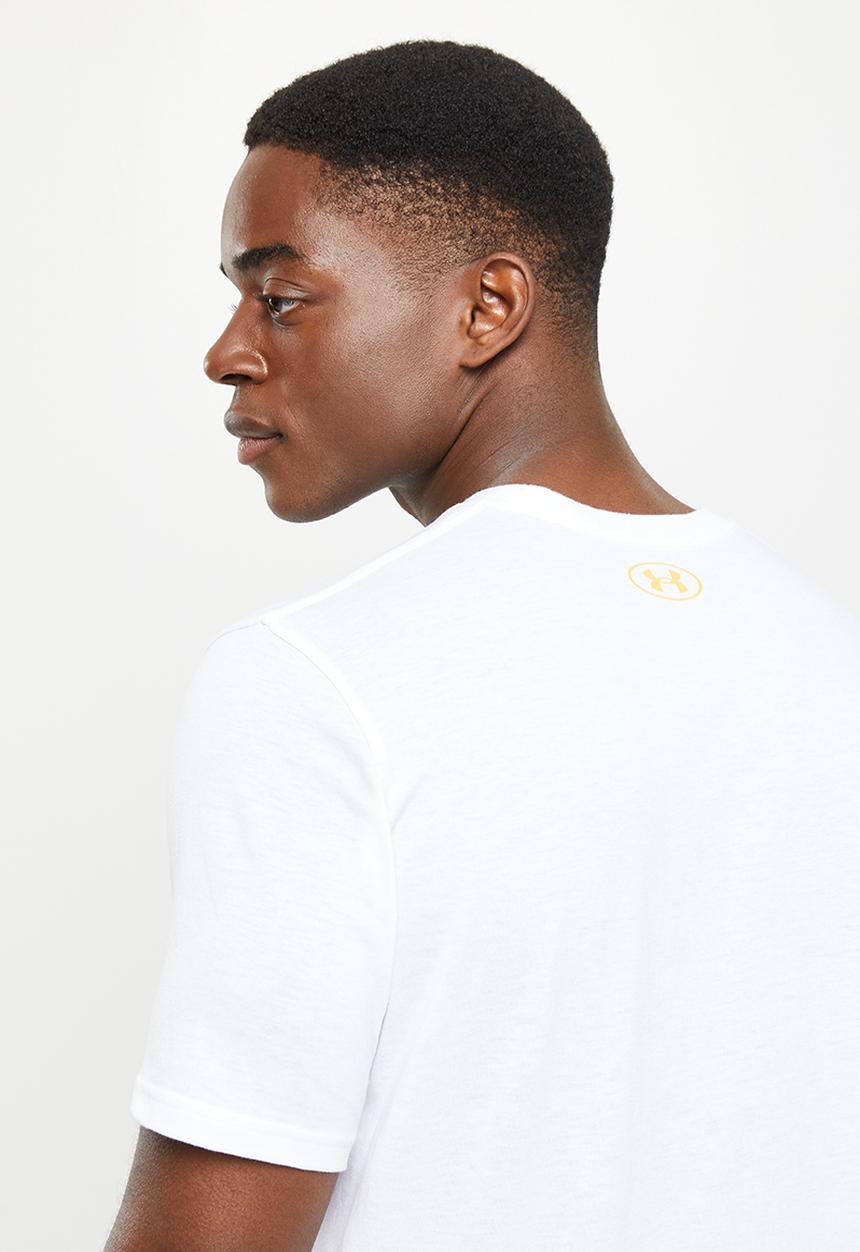 Under Armour - Ua abc camo boxed logo short sleeve - white