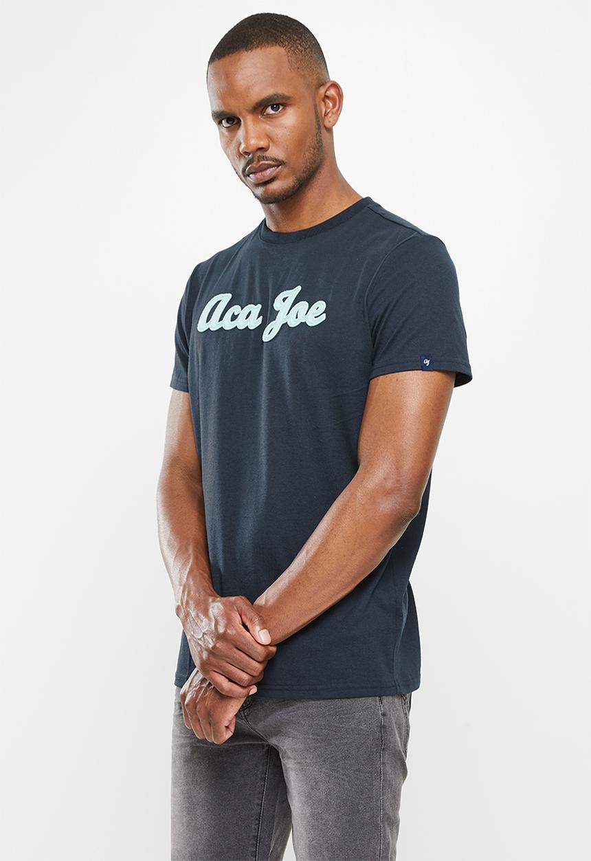 Aca Joe - Aca joe applique T-shirt - ink
