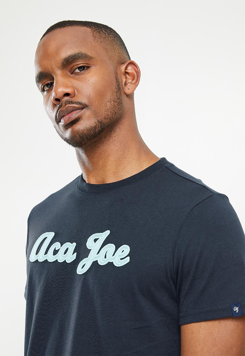 Aca Joe - Aca joe applique T-shirt - ink