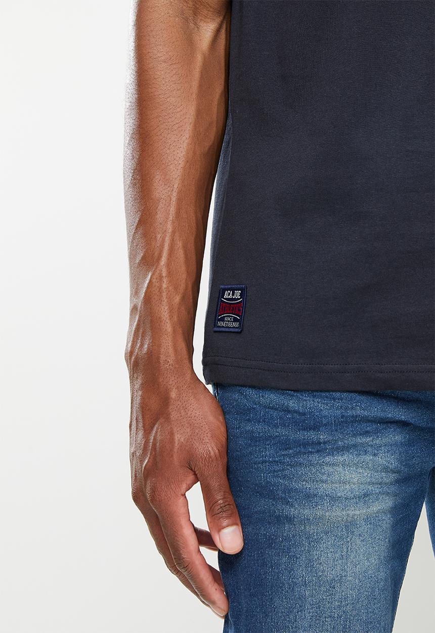 Aca Joe - Aca joe crew tee short sleeve - black