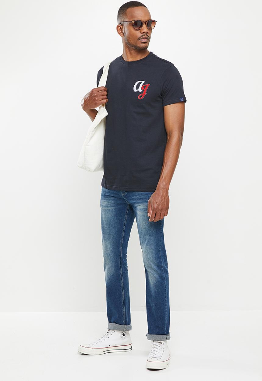 Aca Joe - Aca joe crew tee short sleeve - black