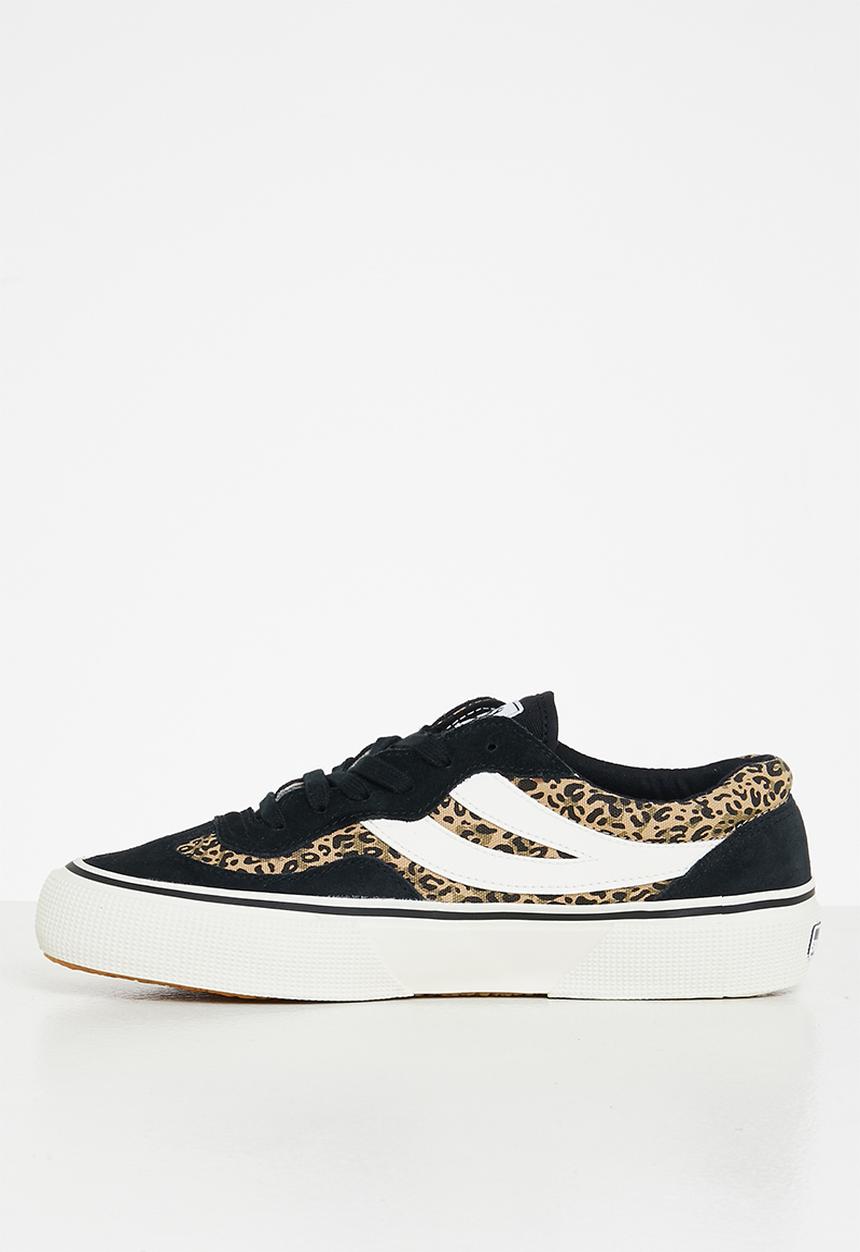 SUPERGA - S8122pw - a5u black micro leopard
