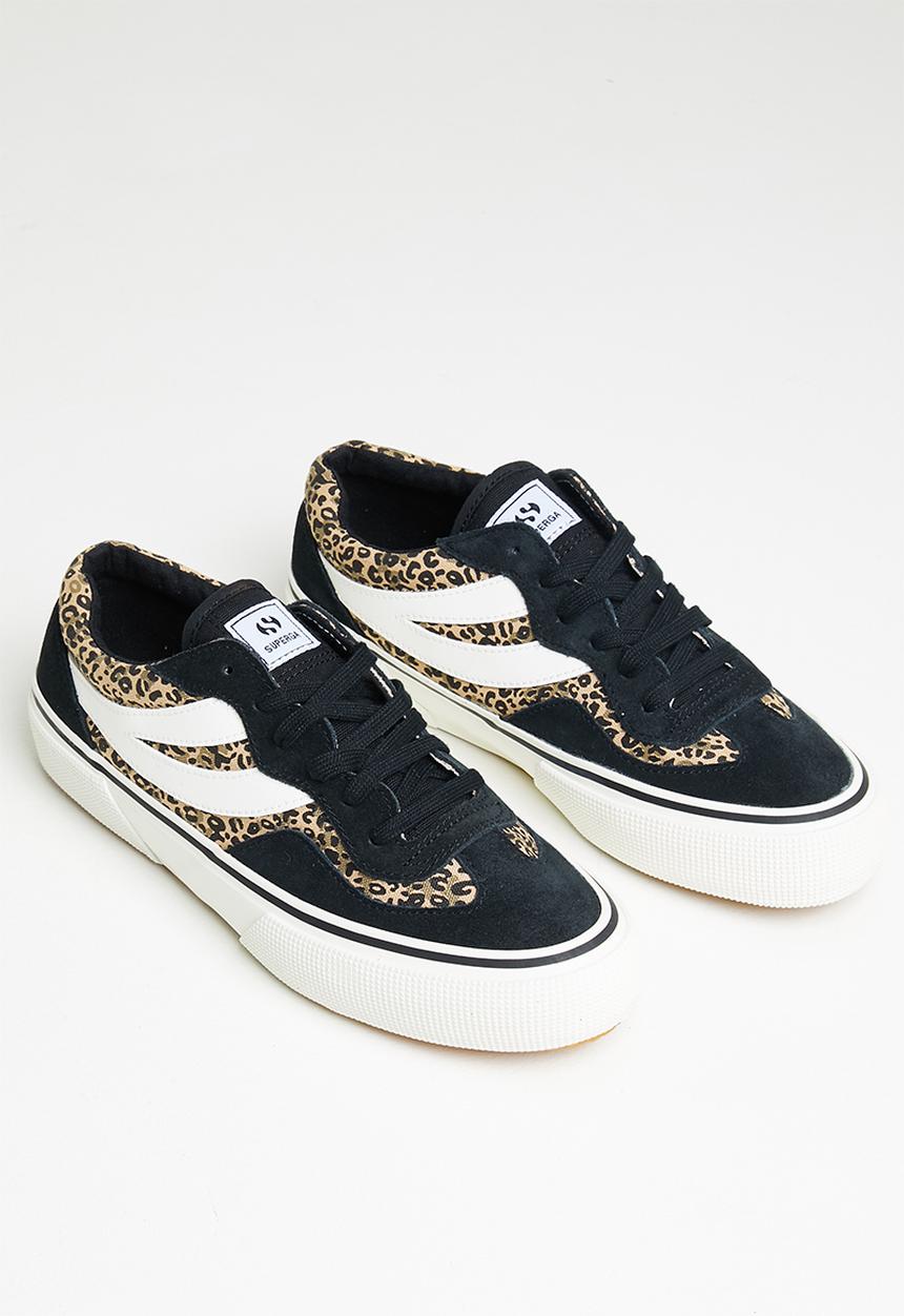 SUPERGA - S8122pw - a5u black micro leopard