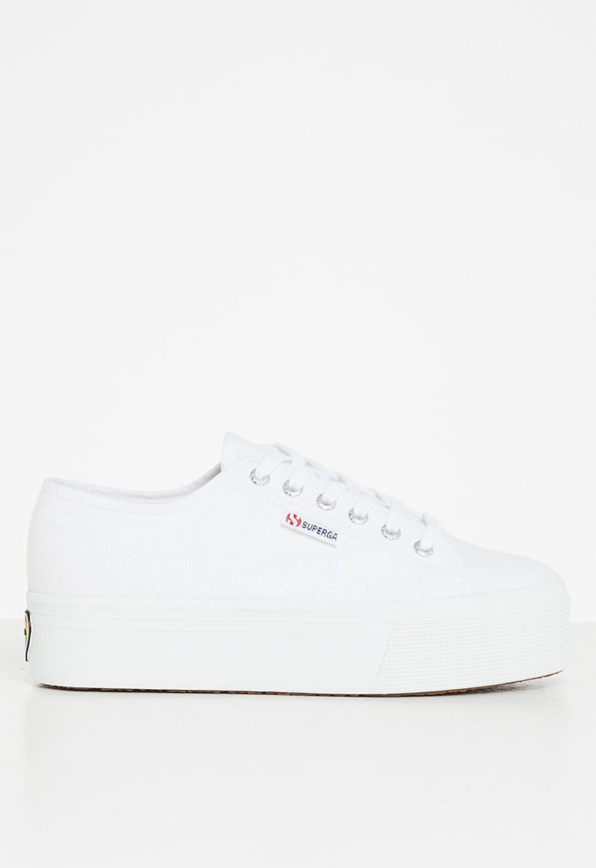 SUPERGA - S41281w - ajz white multi colour heart