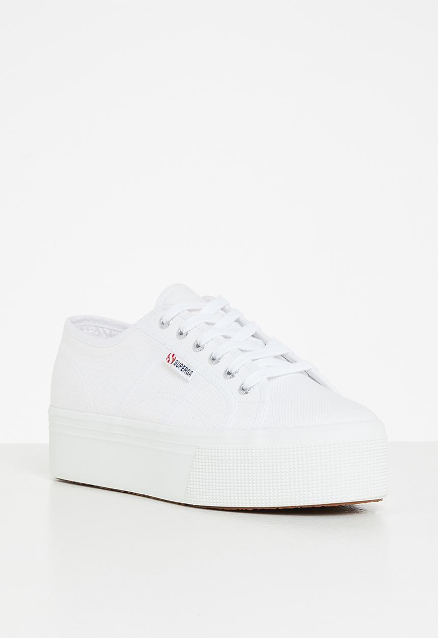SUPERGA - S41281w - ajz white multi colour heart