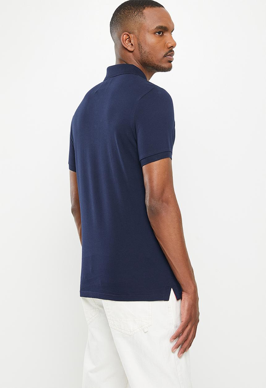 Aca Joe - Aca joe 3d chest stripe golfer - navy