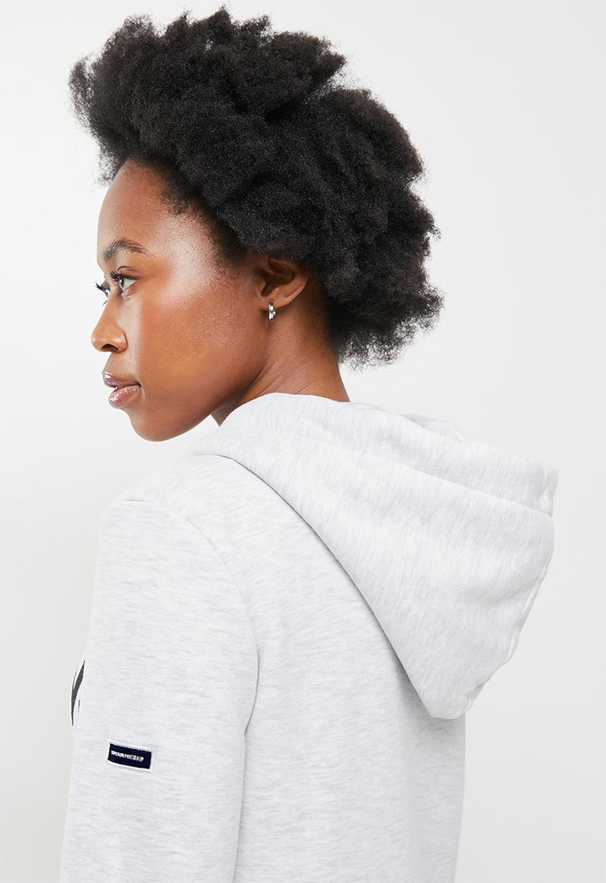 Superdry. - Cl hoodie - grey marl