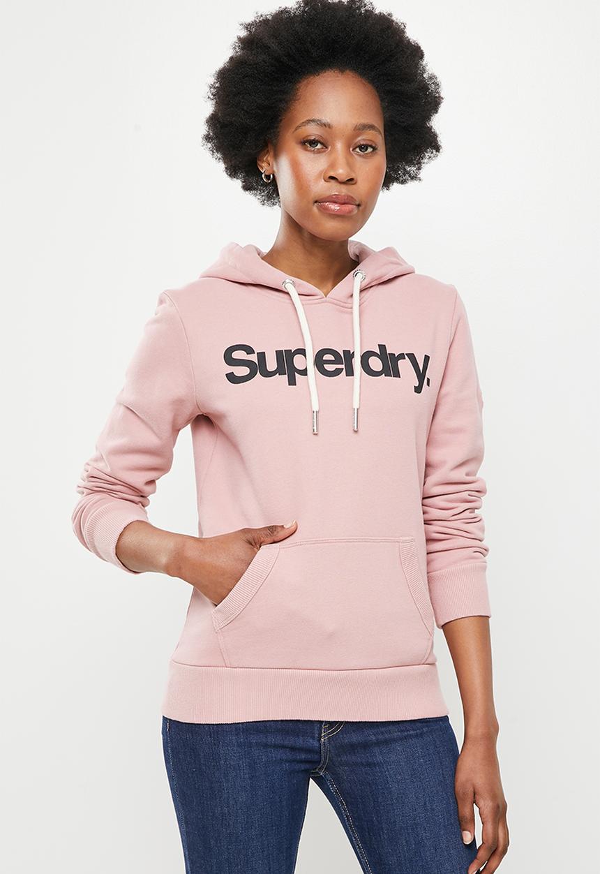Superdry. - Cl hoodie - pink