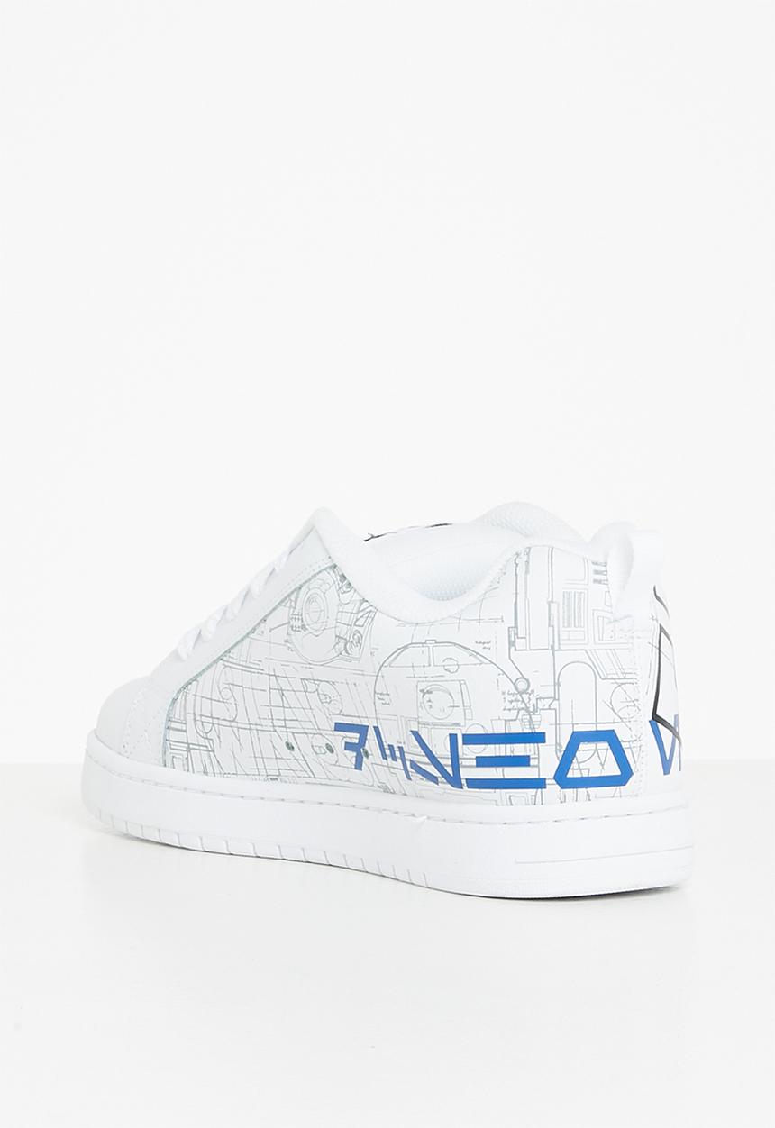 DC - Sw ct graffik - white/blue