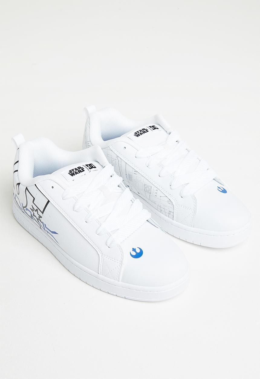 DC - Sw ct graffik - white/blue