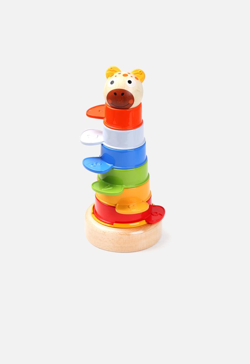 Greenbean Learning - 2-in-1 - colorful tower - 8pcs