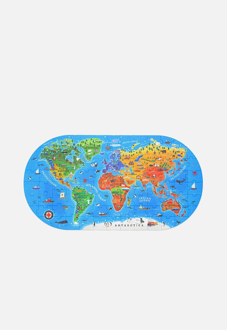 Greenbean Learning - Gift box puzzle - our world - 100pcs