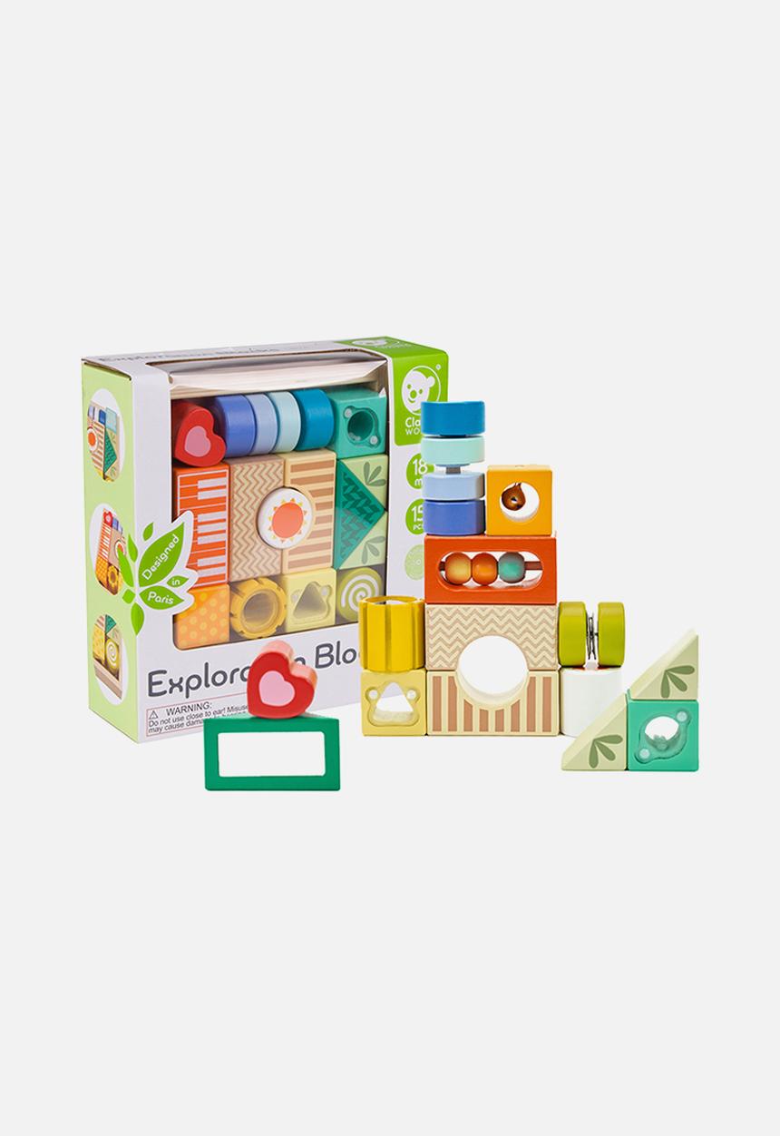 Greenbean Learning - Sensory exploration blocks - 14pcs