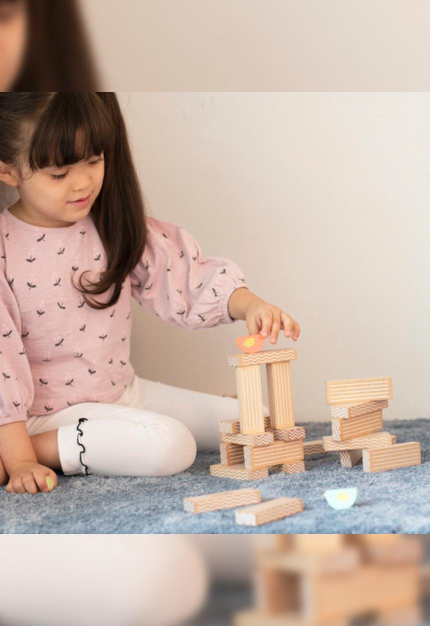 Greenbean Learning - Stacking game - bird - 23pcs