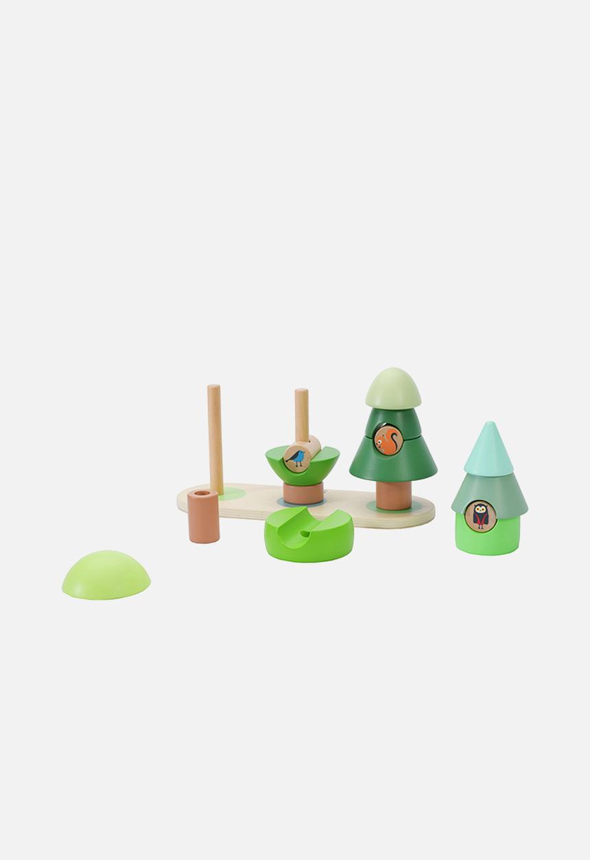Greenbean Learning - Stacking rings - little forest