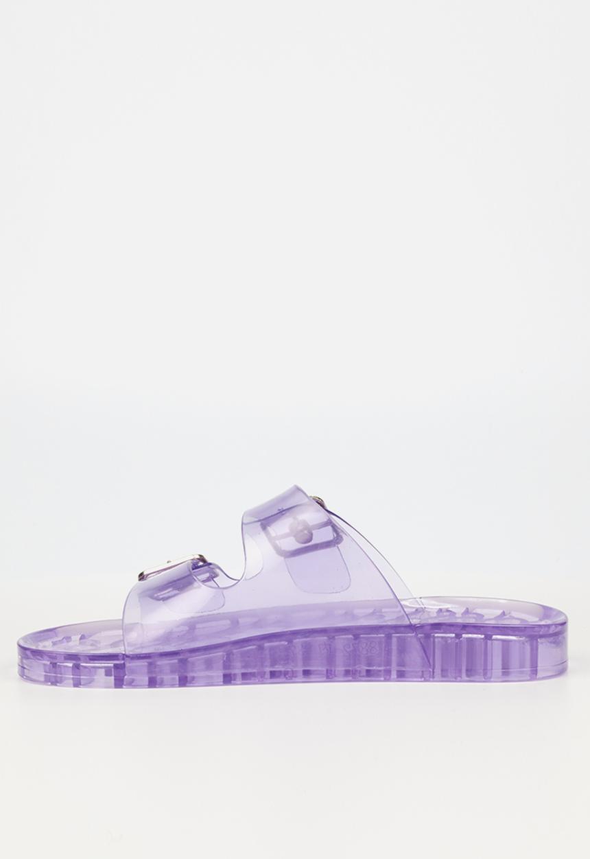 Viabeach - Torrera 3 double strap slide - purple
