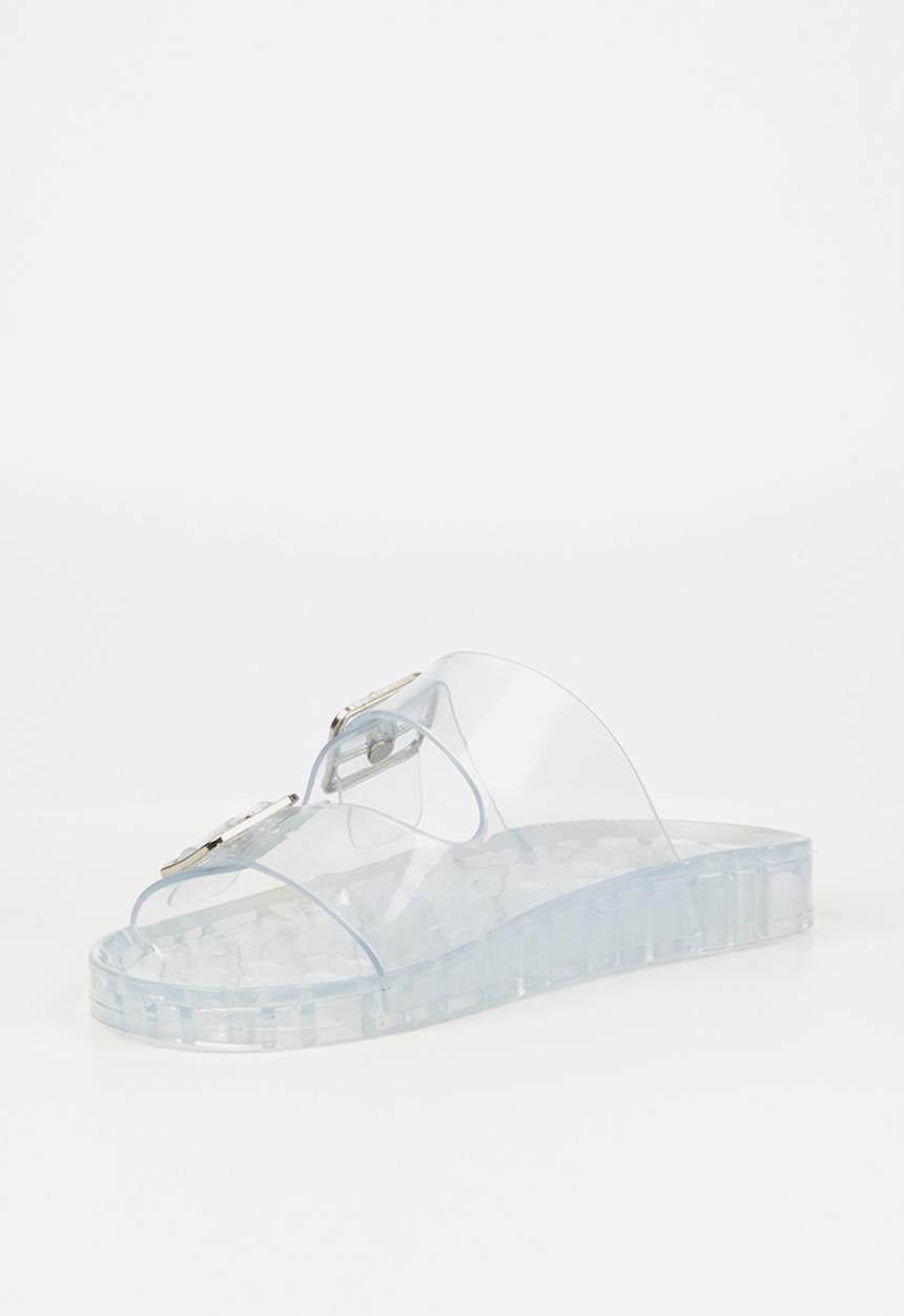 Viabeach - Torrera 3 double strap slide - clear
