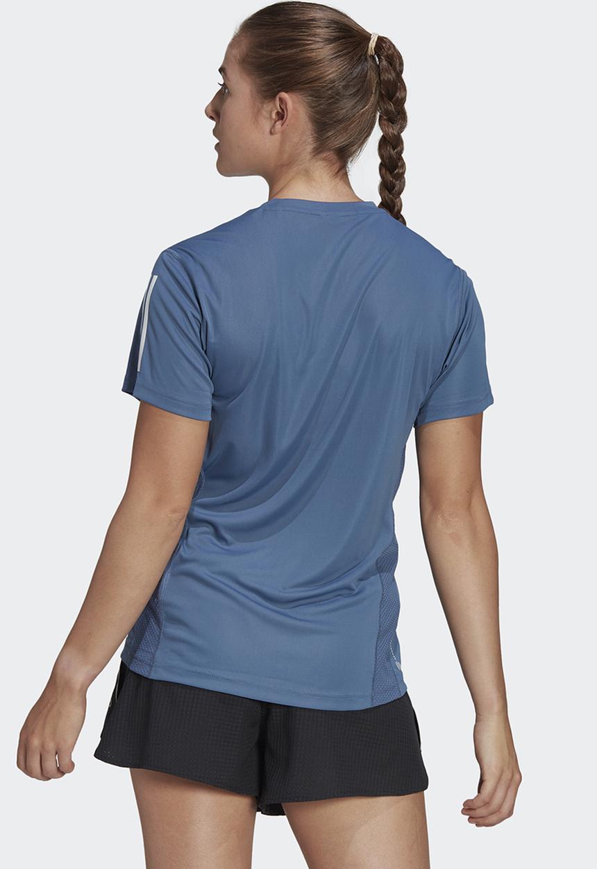 adidas Performance - Own the run tee - wonder steel