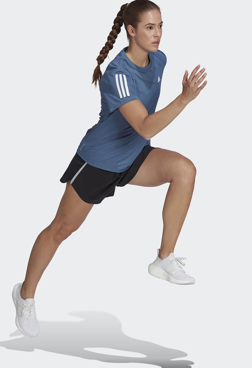 adidas Performance - Own the run tee - wonder steel