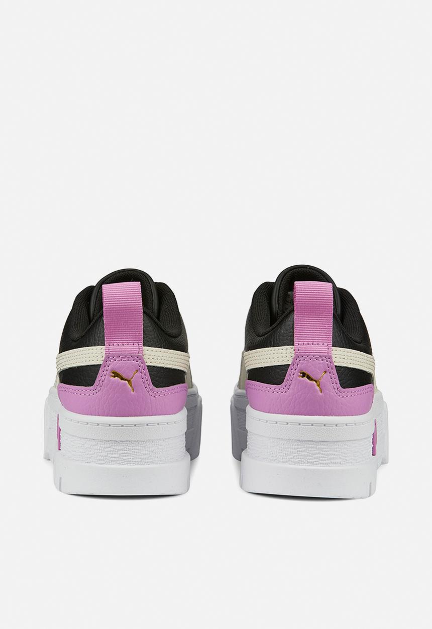 PUMA - Mayze lth jr - puma black-whisper white