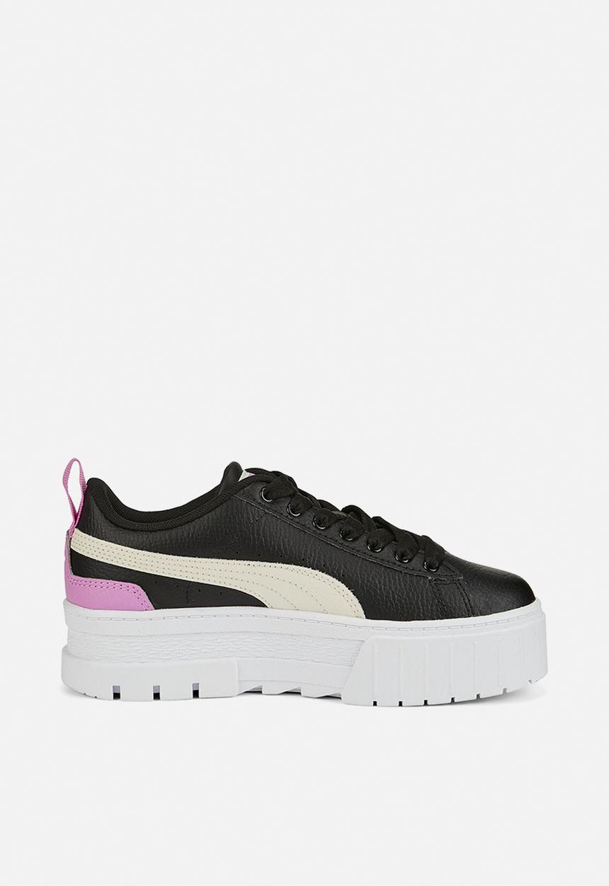 PUMA - Mayze lth jr - puma black-whisper white