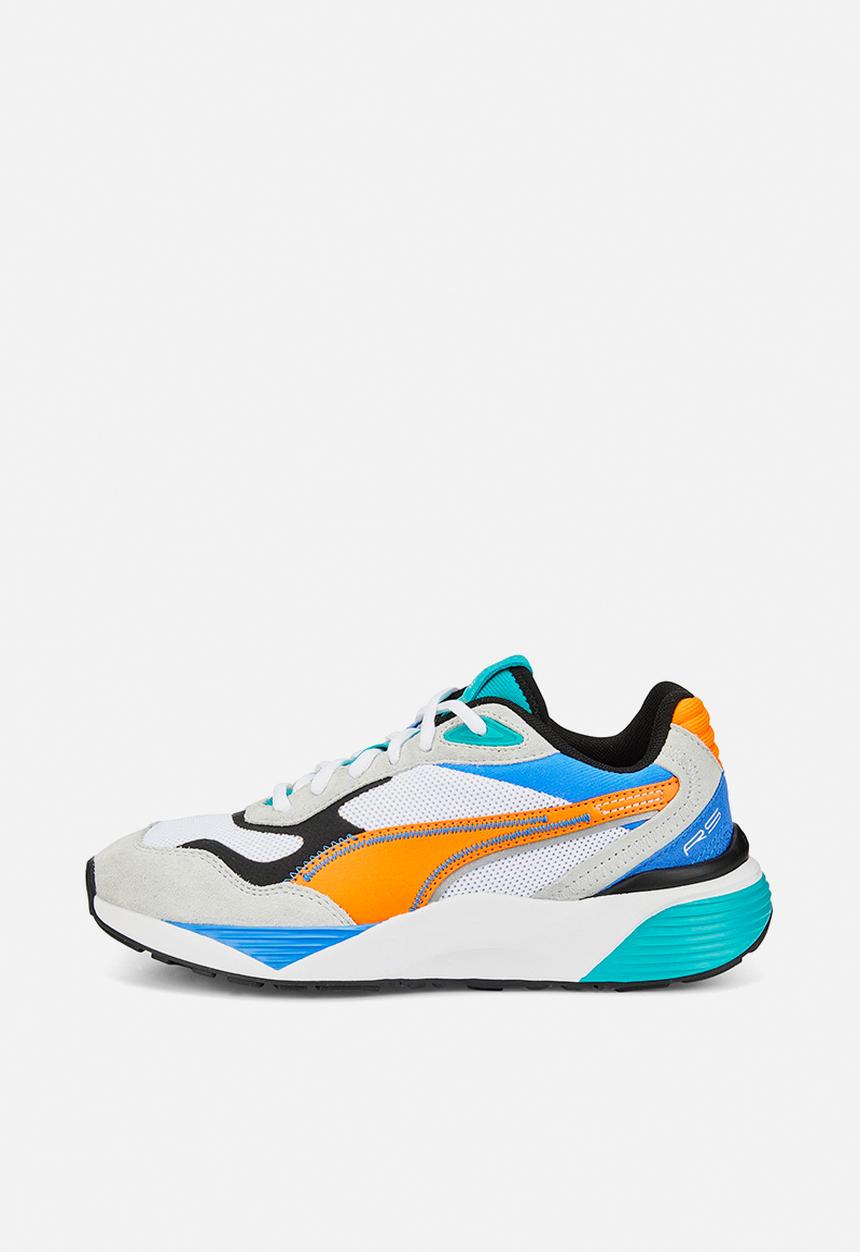 PUMA - Rs-metric jr - puma white-vibrant orange
