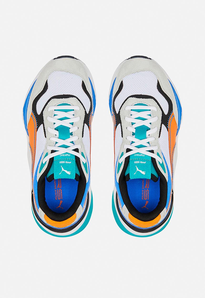 PUMA - Rs-metric jr - puma white-vibrant orange