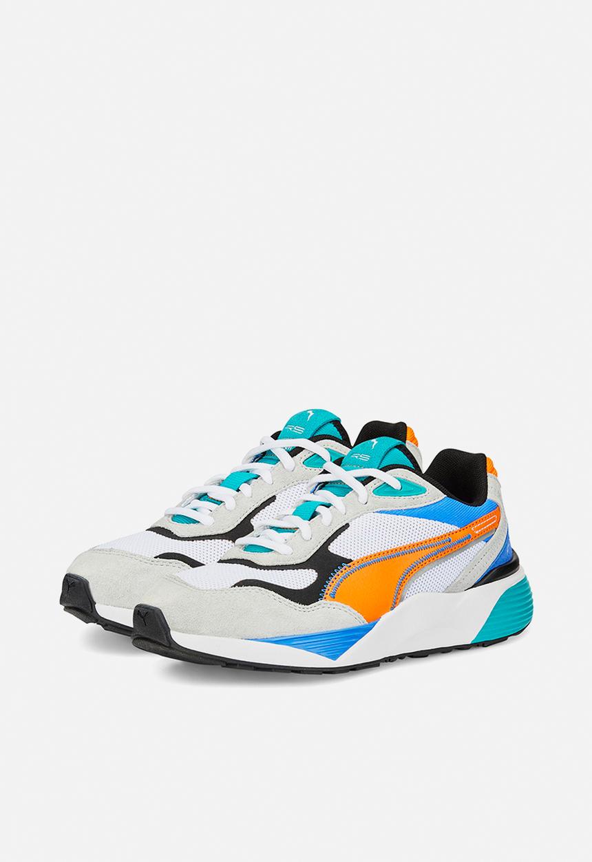 PUMA - Rs-metric jr - puma white-vibrant orange