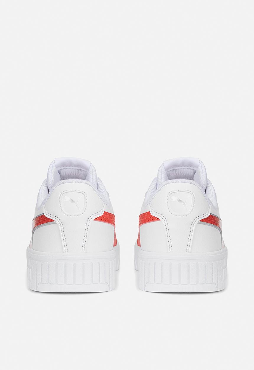 PUMA - Carina 2.0 glitzy jr - puma white-salmon-puma silver