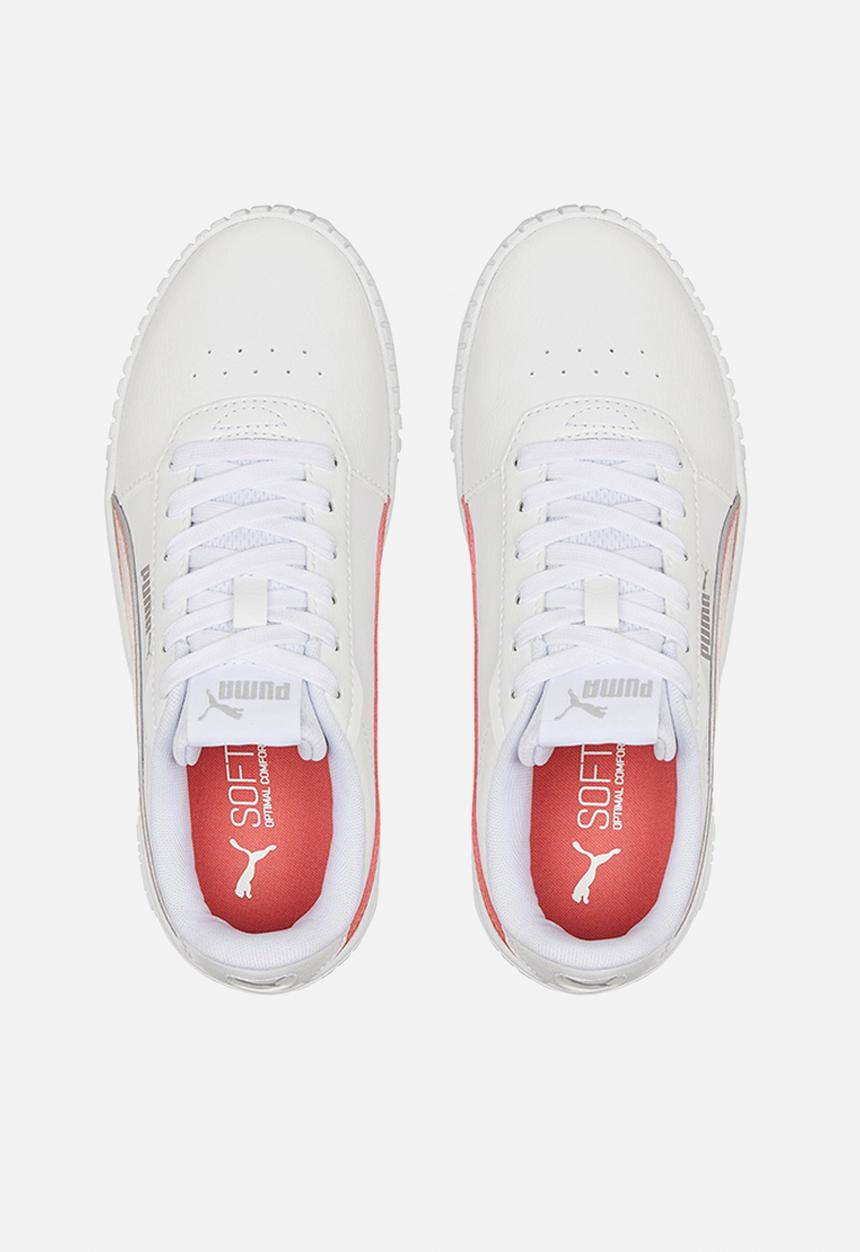 PUMA - Carina 2.0 glitzy jr - puma white-salmon-puma silver