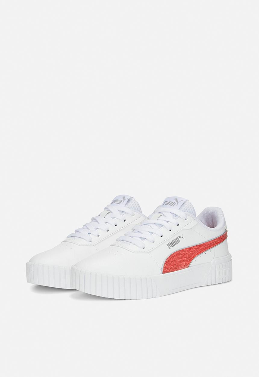 PUMA - Carina 2.0 glitzy jr - puma white-salmon-puma silver