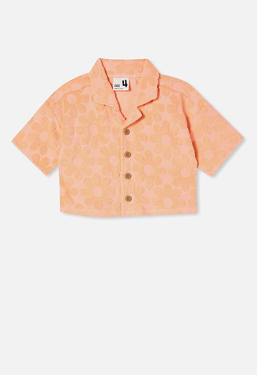 Cotton On - Elle slouched shirt - tropical orange
