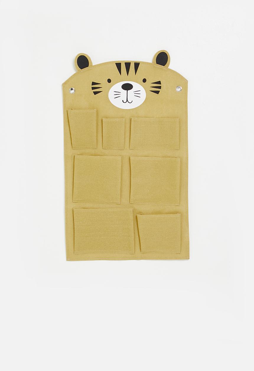 H&S - Tiger wall organizer - mustard