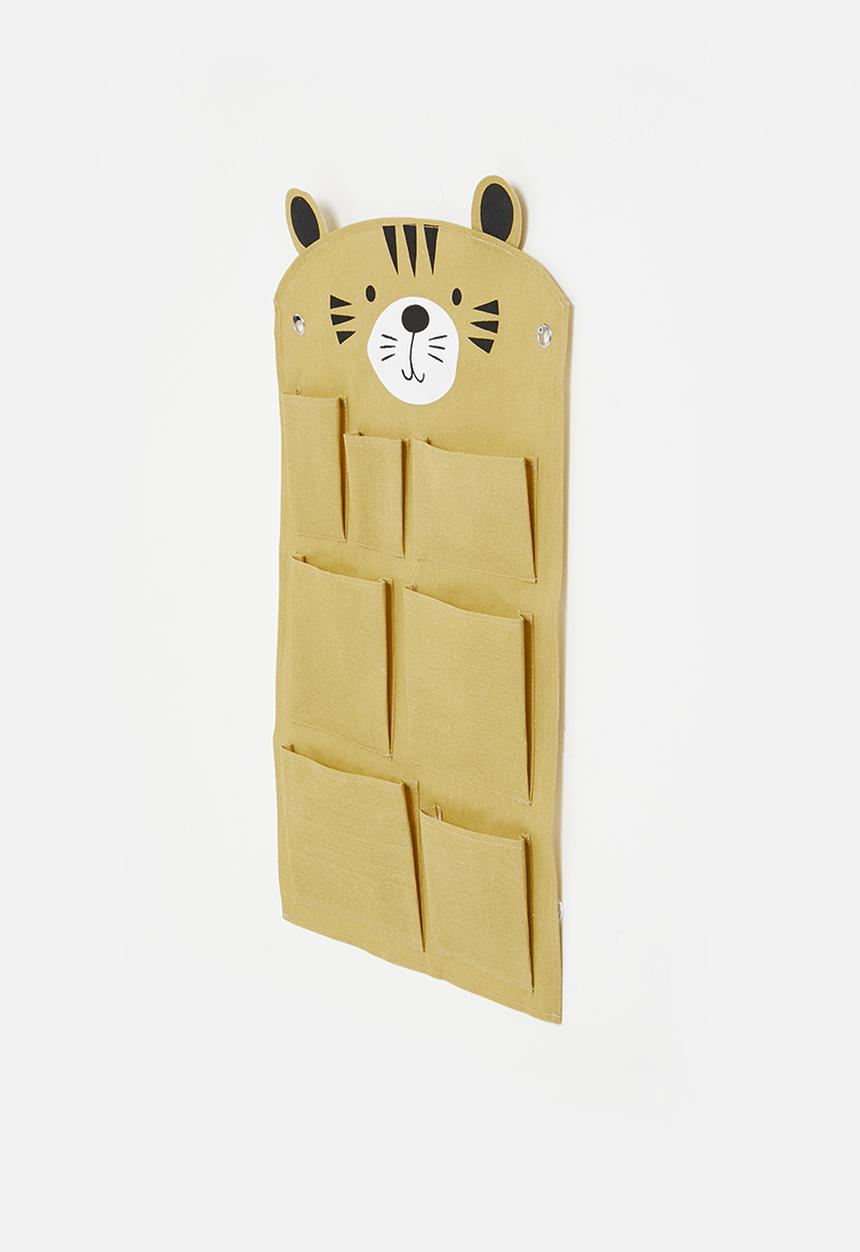H&S - Tiger wall organizer - mustard