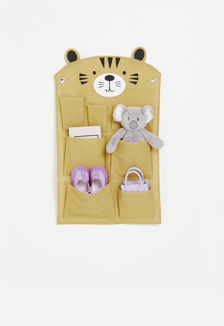 H&S - Tiger wall organizer - mustard