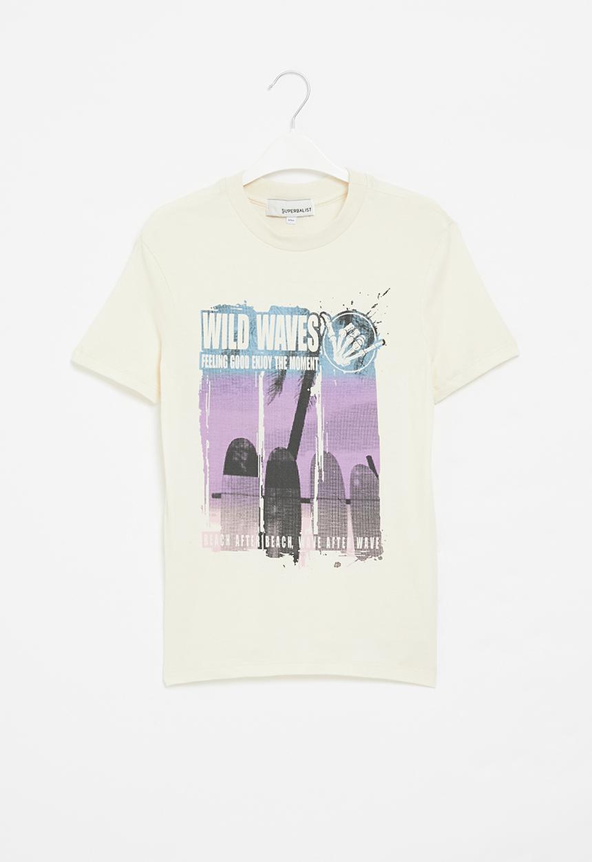 Superbalist - Printed tee - sand