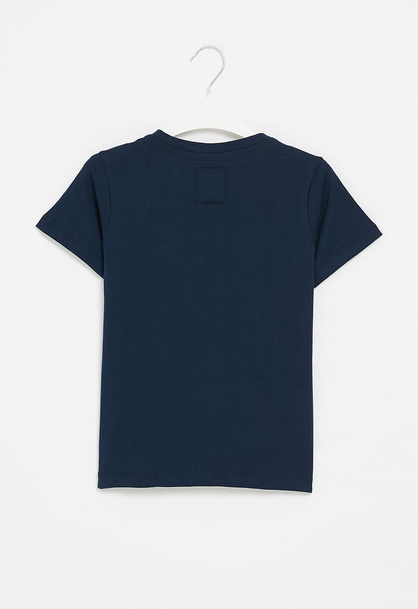 Aca Joe - Boys aca joe print tee - blue