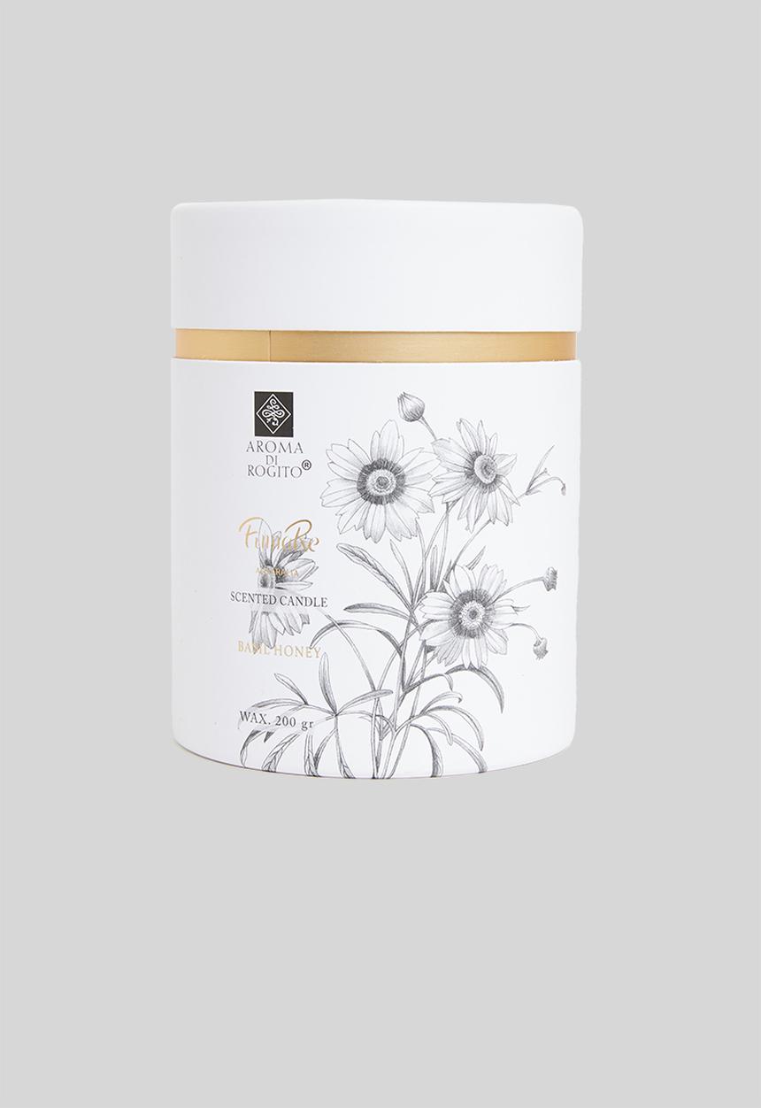 H&S - Sketch candle - Basil honey