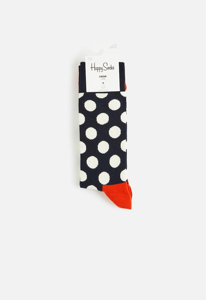 Happy Socks - 2-Pack classic big dot socks - multi 
