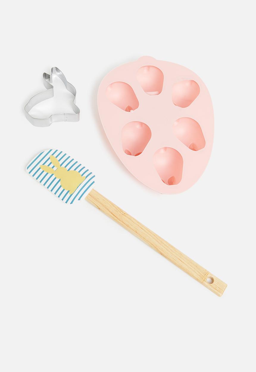 Excellent Houseware - Baking set - pink 