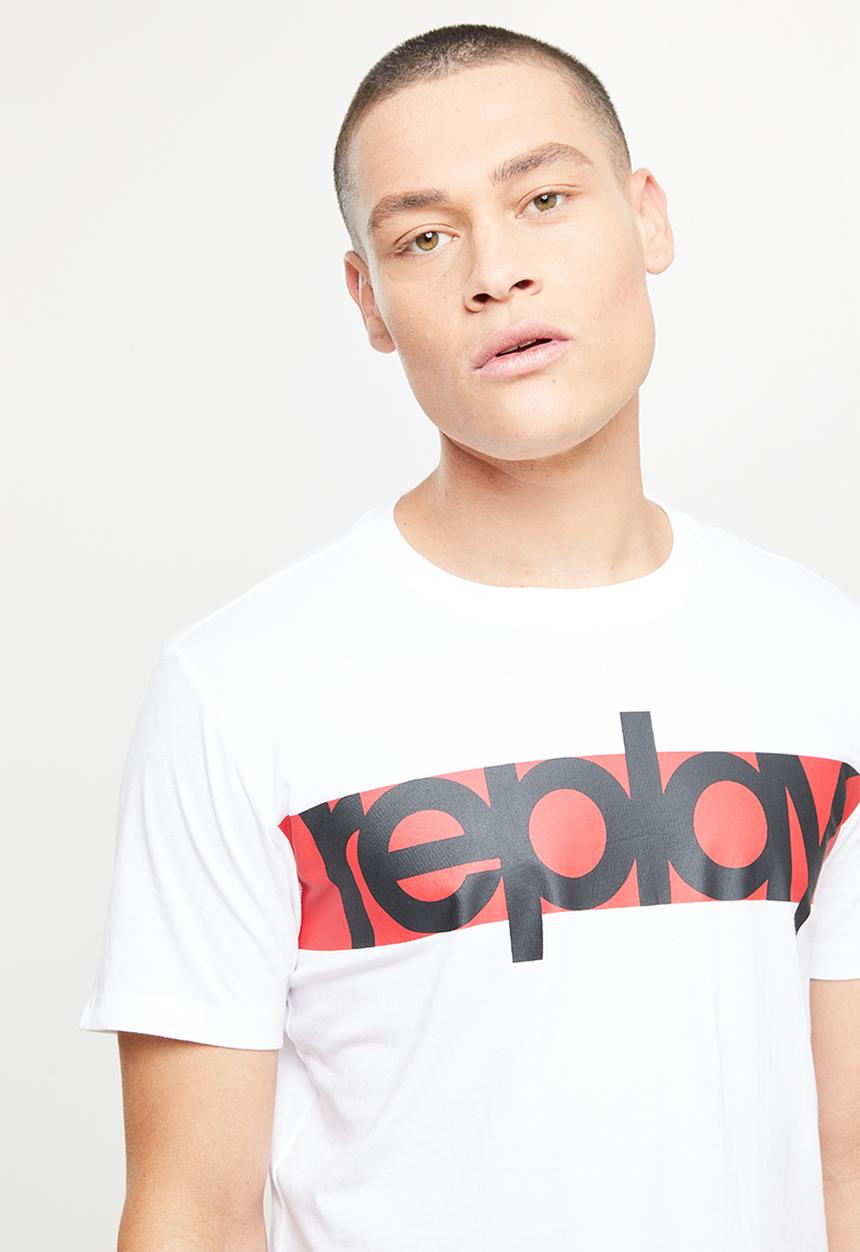 Replay - Basic jersey 30/1 - white