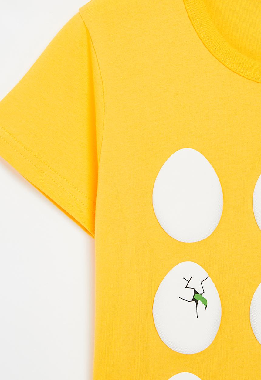 Pop Candy - Dino tee - yellow