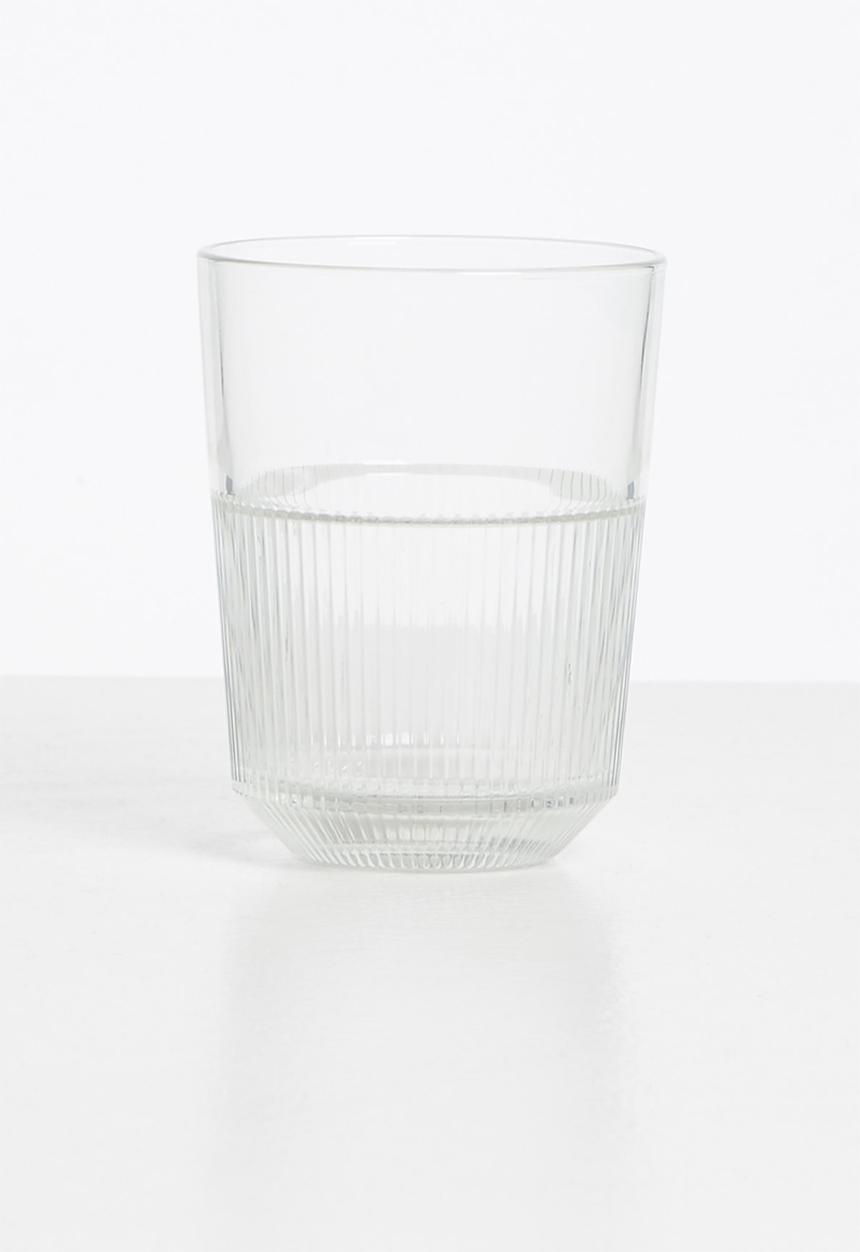 Excellent Houseware - Totem drinking glass set of 4