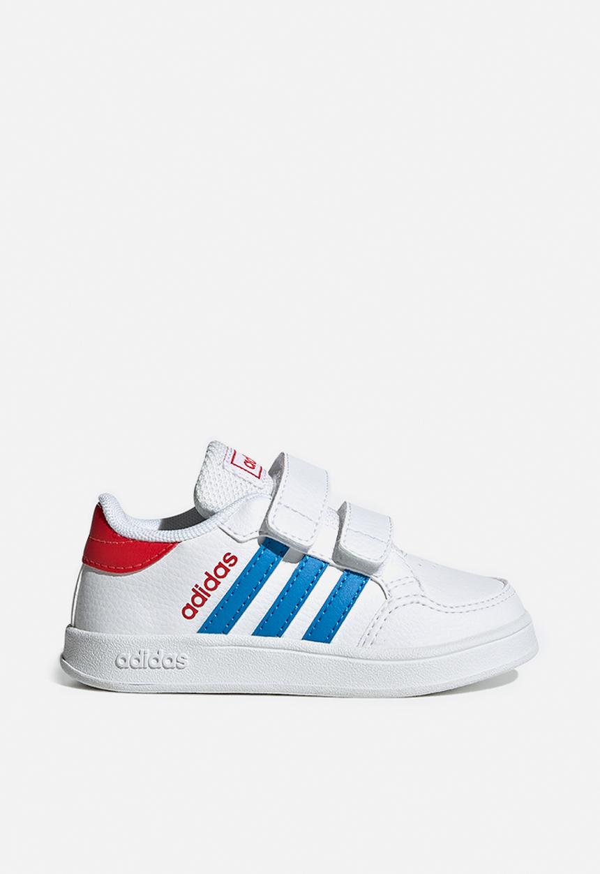 adidas Performance - Breaknet cf i - ftwr white/blue rush/vivid red