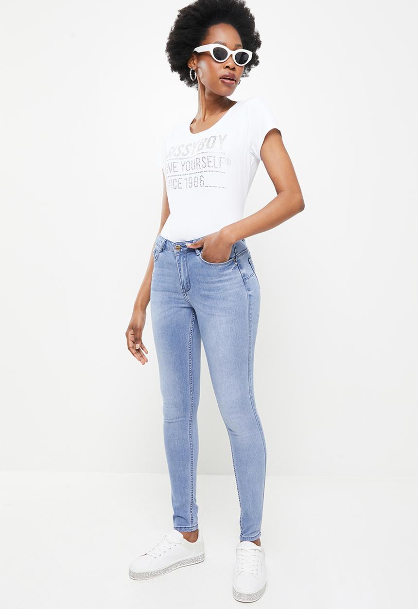 SISSY BOY - Axel bumbooster skinny - light vintage